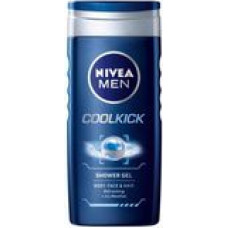 Nivea Cool Kick Shower Gel - Shower Gel for Men