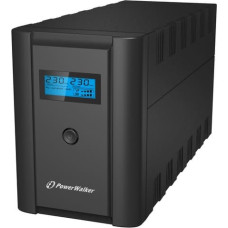 Powerwalker UPS LINE-INTERACTIVE 2200VA 2X 230V PL + 2X IEC OUT,RJ11|RJ45 IN|OUT, USB, LCD