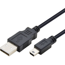 TB Cable USB - Mini USB 1m. black