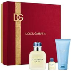 Dolce Gabbana Light Blue Pour Homme Dárková sada EDT 75 ml, sprchový gel 50 ml a miniaturka EDT 4,5 ml