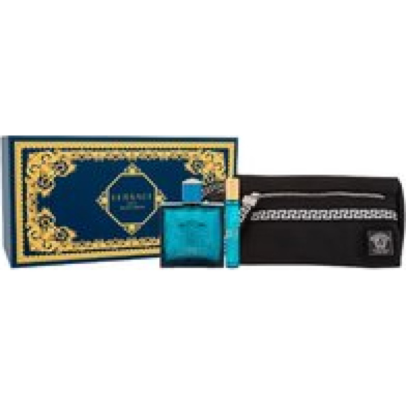 Versace Eros Eau de Parfum Gift set EDP 100 ml, miniature EDP 10 ml and cosmetic bag