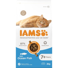 Iams Sausā barība kaķiem - IAMS CAT SENIOR  OCEAN FISH, 2 kg