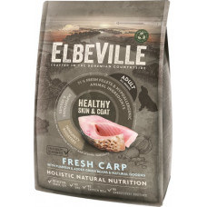 Elbeville Sausa barība suņiem - ELBEVILLE Adult All Breeds Fresh Carp Healthy Skin and Coat 4 kg