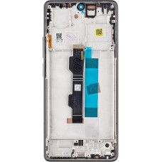 For_Poco LCD Display + Touch Unit + Front Cover for Poco M6 Pro Black