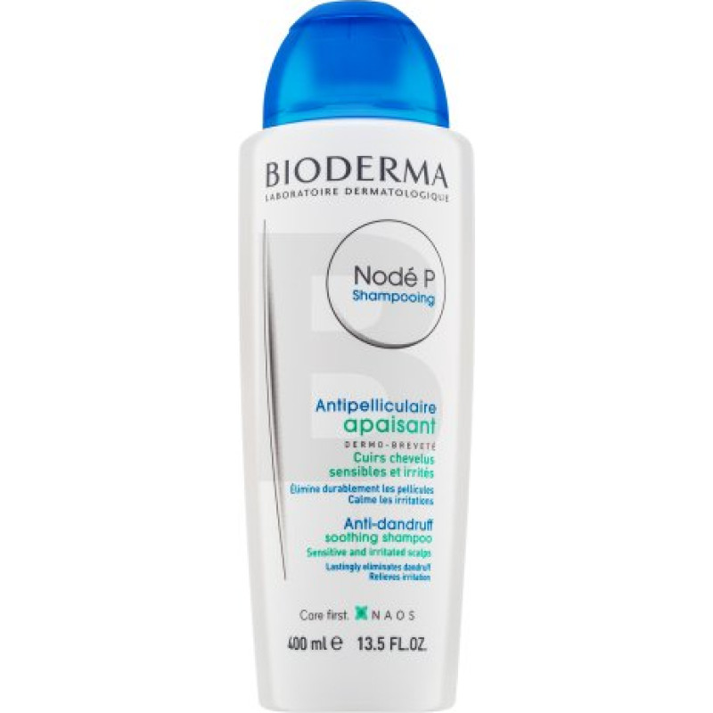 Bioderma Nodé P Nomierinošs šampūns pret blaugznām 400 ml