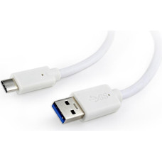 Gembird USB 3.0 cable to type-C (AM|CM)  1m  white