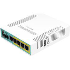 Mikrotik RB960PGS hEX PoE L4 128MB RAM  5xLAN  1xSFP  1xUSB  port 2-5PoE output