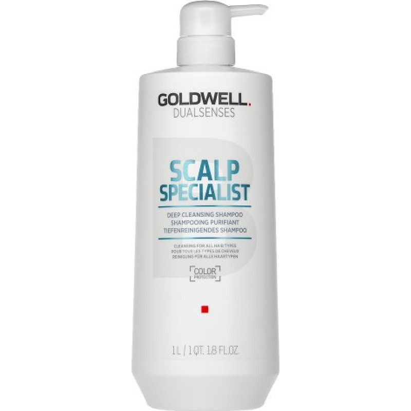 Goldwell Dualsenses Scalp Specialist dziļi attīrošs šampūns dziļi attīrošs šampūns jutīgai galvas ādai 1000 ml