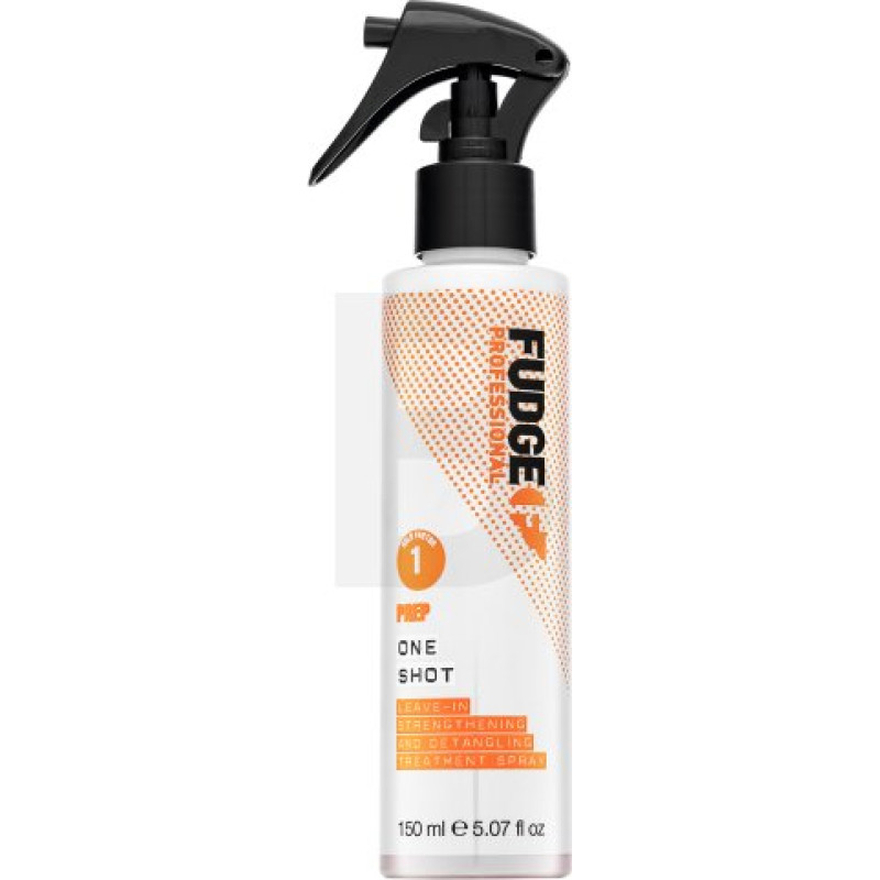 Fudge Professional Prep One Shot matu izlīdzināšanas matu veidošanas aerosols 150 ml