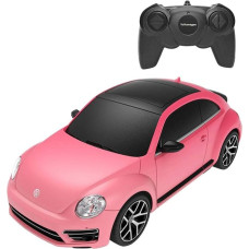 Rastar R|C 1:24 Volkswagen Beetle remote control car - color change (pink)