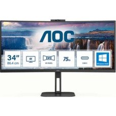 AOC LED Curved-Display Value-line CU34V5CW|BK - 86.4 cm (34