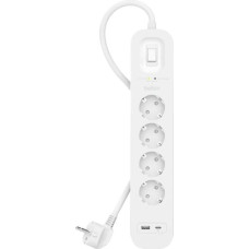 Surge Protector SurgePlus 4x schuko 1xUSB-A 1xUSB-C 525J 2m