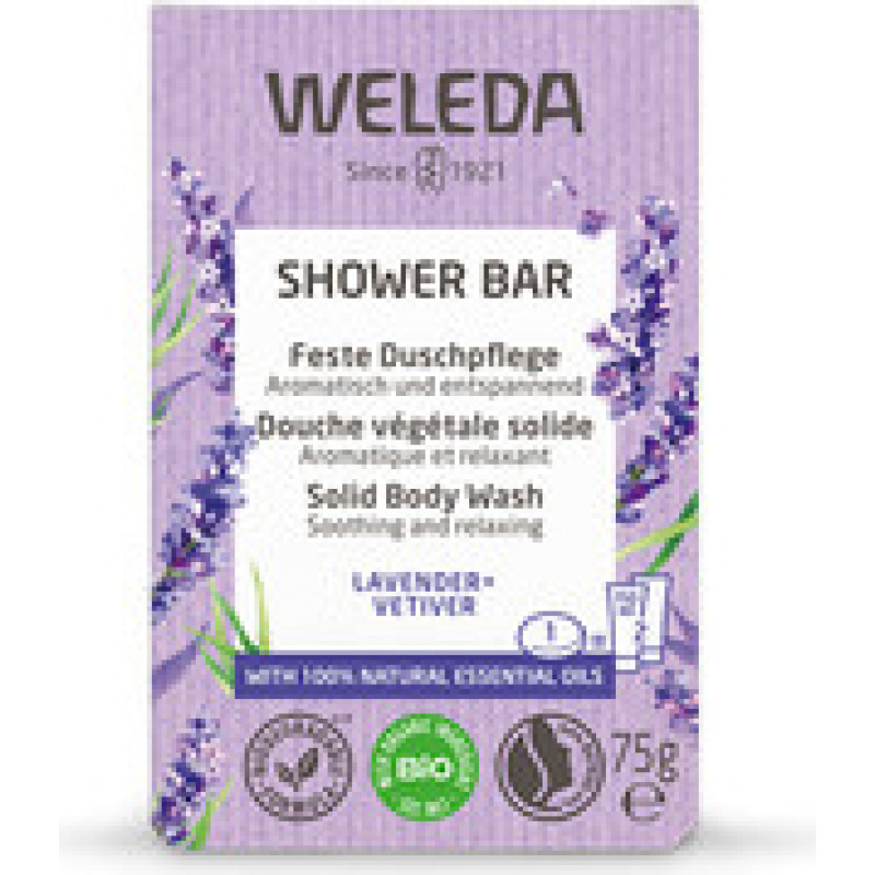 Weleda Shower Bar ( Lavender + Vetiver )