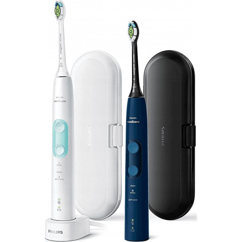 Philips Toothbrush HX6851 34 Sonicare ProtectiveClean 5100 2nd handle black Schwarz and white (HX6851|34)