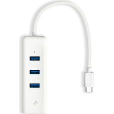 USB centrmezgls TP-Link UE330C USB-C - 3 x USB-A 3.0 Ports 1 Gigabit Ethernet Port
