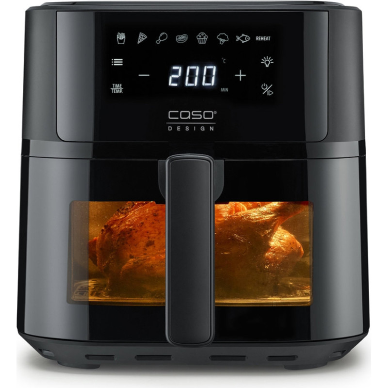 Caso Designer Air Fryer  AirFry 6.0  Power 1700 W  Capacity 6 L  Black 4038437031850