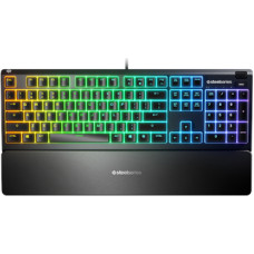 SteelSeries Apex 3 Gaming Keyboard  US Layout  Wired  Black 5707119038805