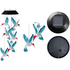 Leantoys Solar Lamp Hummingbirds Birds LED Colorful