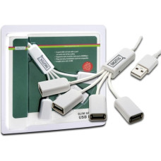 Digitus USB 2.0 Mini Hub  4-port Slim Spider