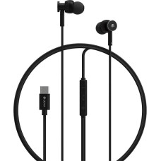 Devia wired earphones Smart M1 Digital Metal USB-C black