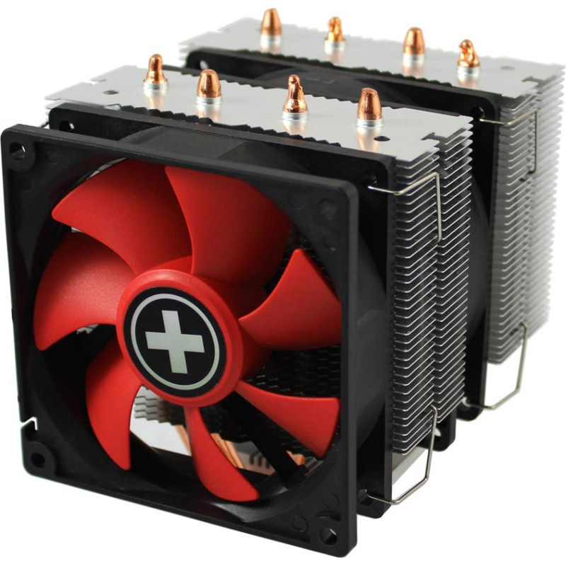 Xilence XC044 computer cooling system Processor Cooler 9.2 cm Black  Red