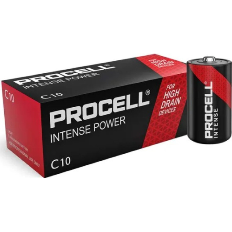 Duracell MX 1400 PROCELL Intense C (LR14) MINIMĀLAIS PASŪTĪJUMS 10GB.