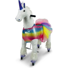 Rollzone MY PONY, jāšanas rotaļlieta vienradzis, 3–6 gadi (MP2022-S)