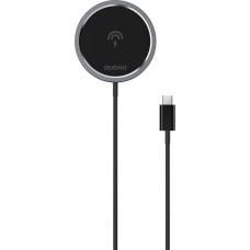 Dudao Magnētiski induktīvā telefona lādētājs MagSafe 15W melns
