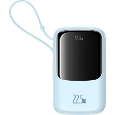 Baseus Barošanas banka 10000mAh Qpow Pro+ 22,5W USB-C - zils