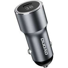 Dudao USB-C 30W PD automašīnas lādētājs - sudraba