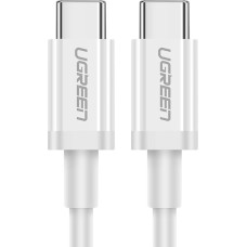Ugreen Kabelis USB-C - USB-C PD QC AFC 2m - balts