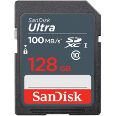 Sandisk Ultra, microSDXC, 512 GB, UHS-I, U1, V10 + adapteris