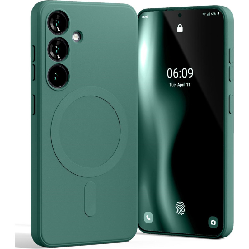 Mercury MagSafe Semi-Silicone Sam S25    S931 zielony |green