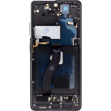 LCD display + Touch Unit + Front Cover for Samsung SM-G998 Galaxy S21 Ultra Phantom Black