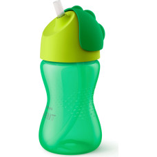 Philips Avent AVENT Krūzīte ar elastīgu salmiņu  300 ml  12M+  zaļa SCF 798|01