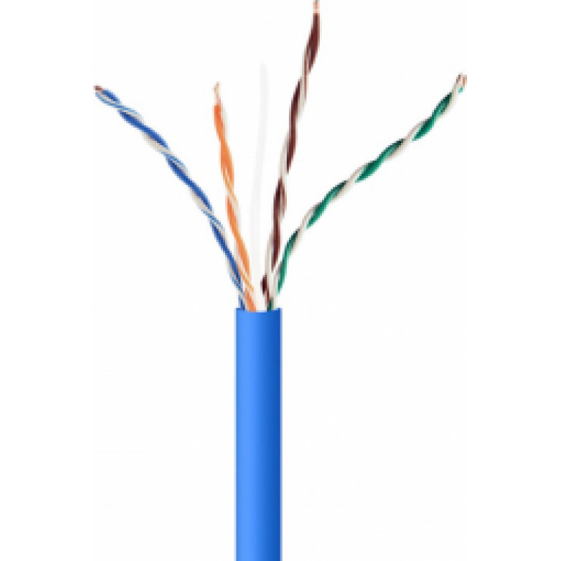 Kabelis Gembird CAT5e UTP LAN 305m Blue