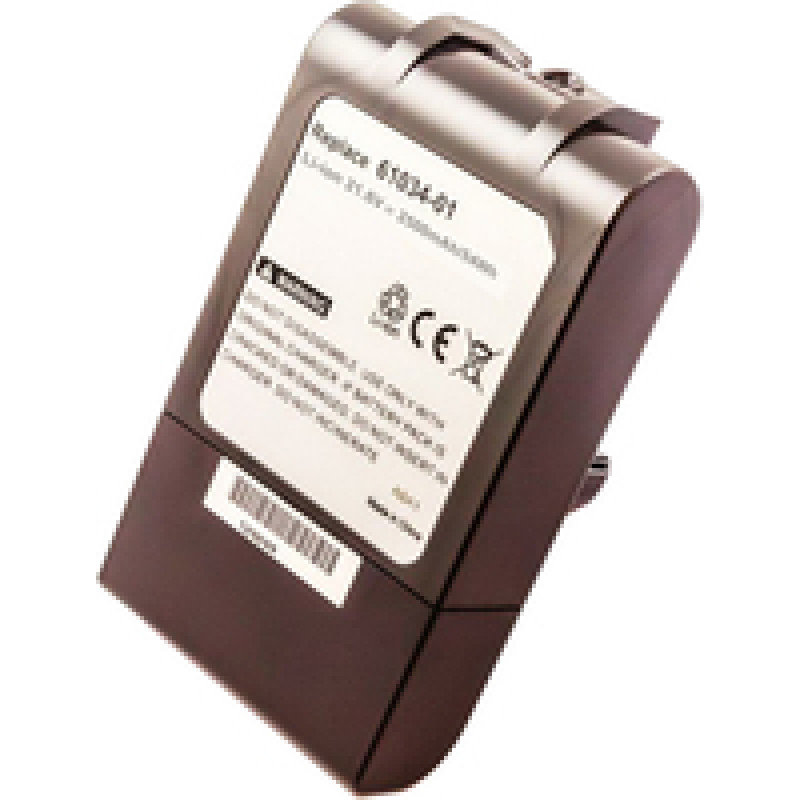 Microbattery 54Wh Dyson DC62 Battery Li-ion 21.6V 2500mAh 54Wh 61034-01  965874-02  205794-01|04 5711783482413