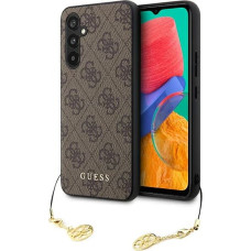 Guess GUHCSA54GF4GBR A54 5G A546 brązowy|brown hard case 4G Charms Collection