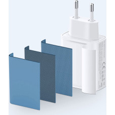 Dux Ducis Duzzona wall charger T4 - 2xType C - PD 35W white