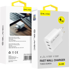 Blavec Wall charger BC3 - 3xUSB - 3A (TCBC3-3UW3A) white