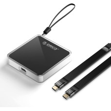Orico AP30-G2 M.2 NVME magnētiskā diska korpuss ar MagSafe USB-C — melns