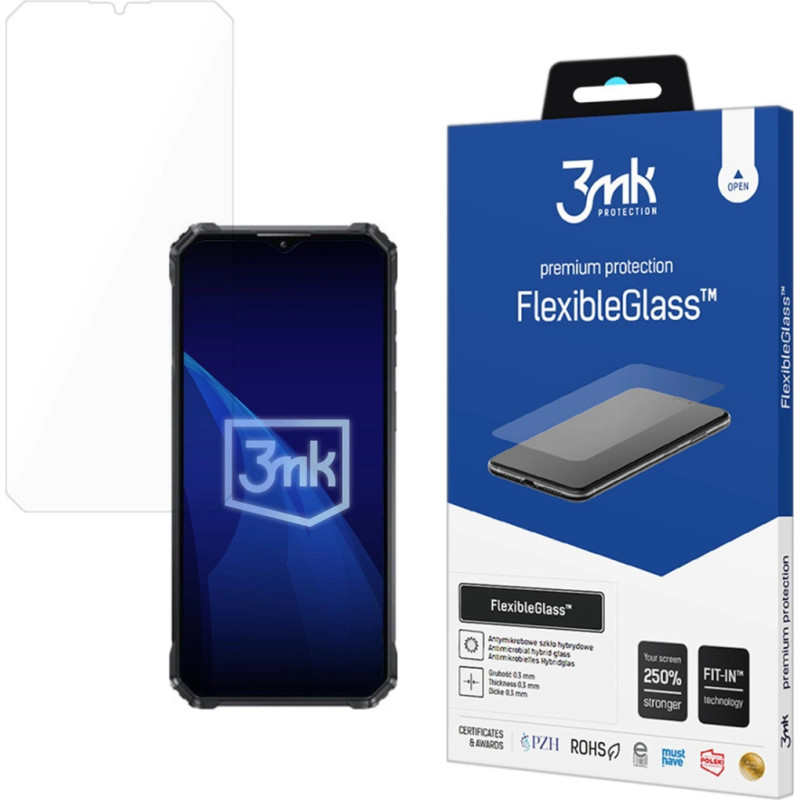 3Mk Protection Hybrid glass 3mk FlexibleGlassâ¢ on Oukitel WP36