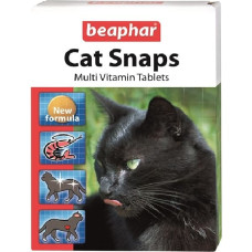 Beaphar Vitamīnizēta papildbarība : Beaphar Cat Snaps, 75tab.