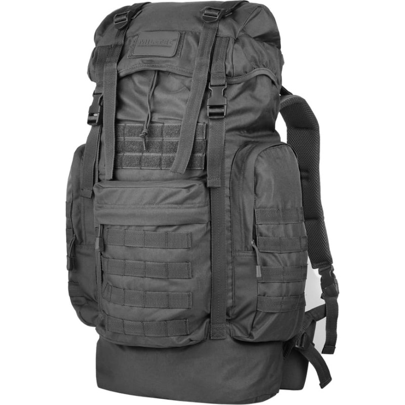 Mil-Tec - Mugursoma BW Kampfrucksack GEN II - Poliesters 600D - Melns - 14024102
