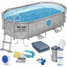Bestway Dārza rāmja baseins 427 x 250 x 100 cm 12 collas 1 56714N