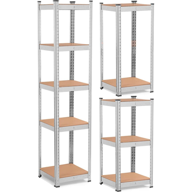 Humberg Metāla noliktavas plaukts 180 x 40 x 40 4819