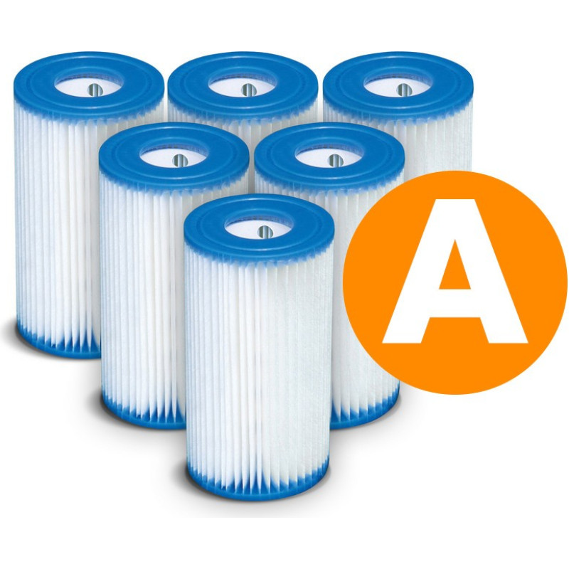 Intex Sūkņa filtru komplekts A tips 6 gab. 29000 x6
