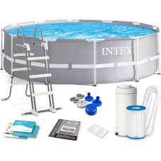 Intex Prizmas rāmja dārza baseins 366 x 99 cm 4in1 26716