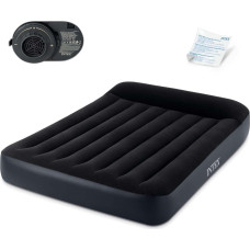 Intex Piepūšamais matracis 191x137x25 cm ar iebūvētu elektrisko sūkni 64148