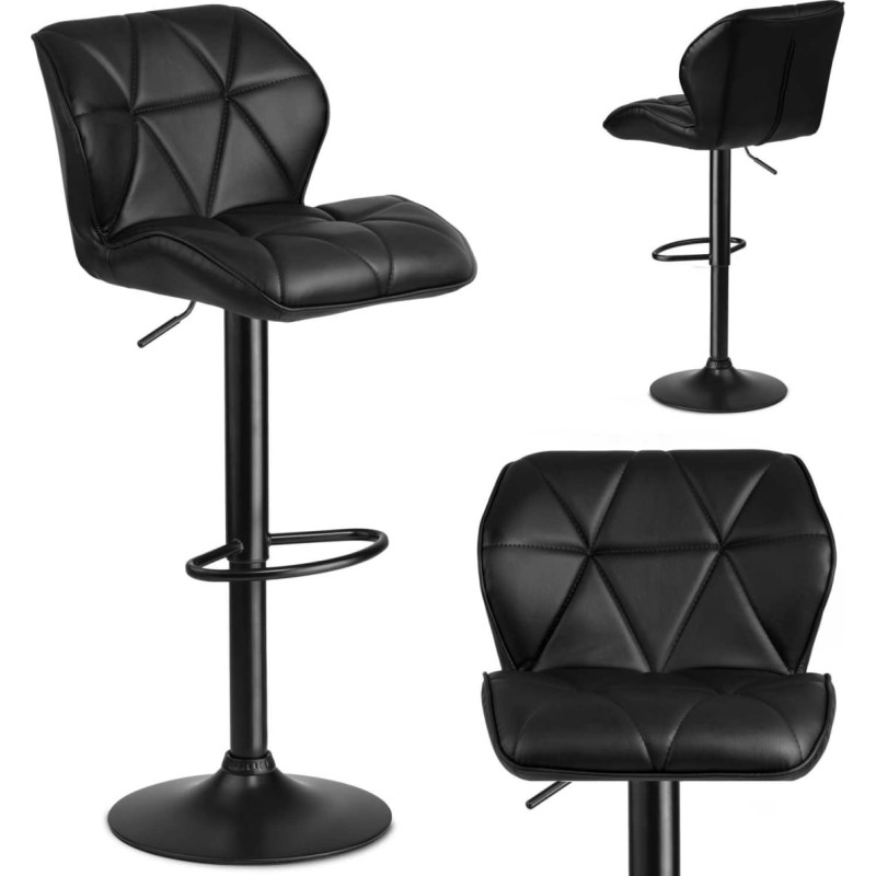 Sofotel Bāra krēsls ar atzveltni Castle melns